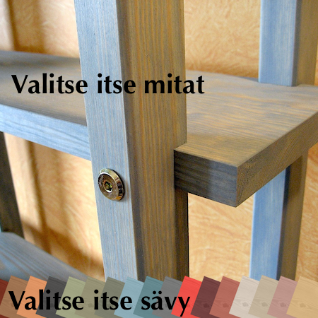 Hylly 2/9 270x96cm Wenge - Image 2